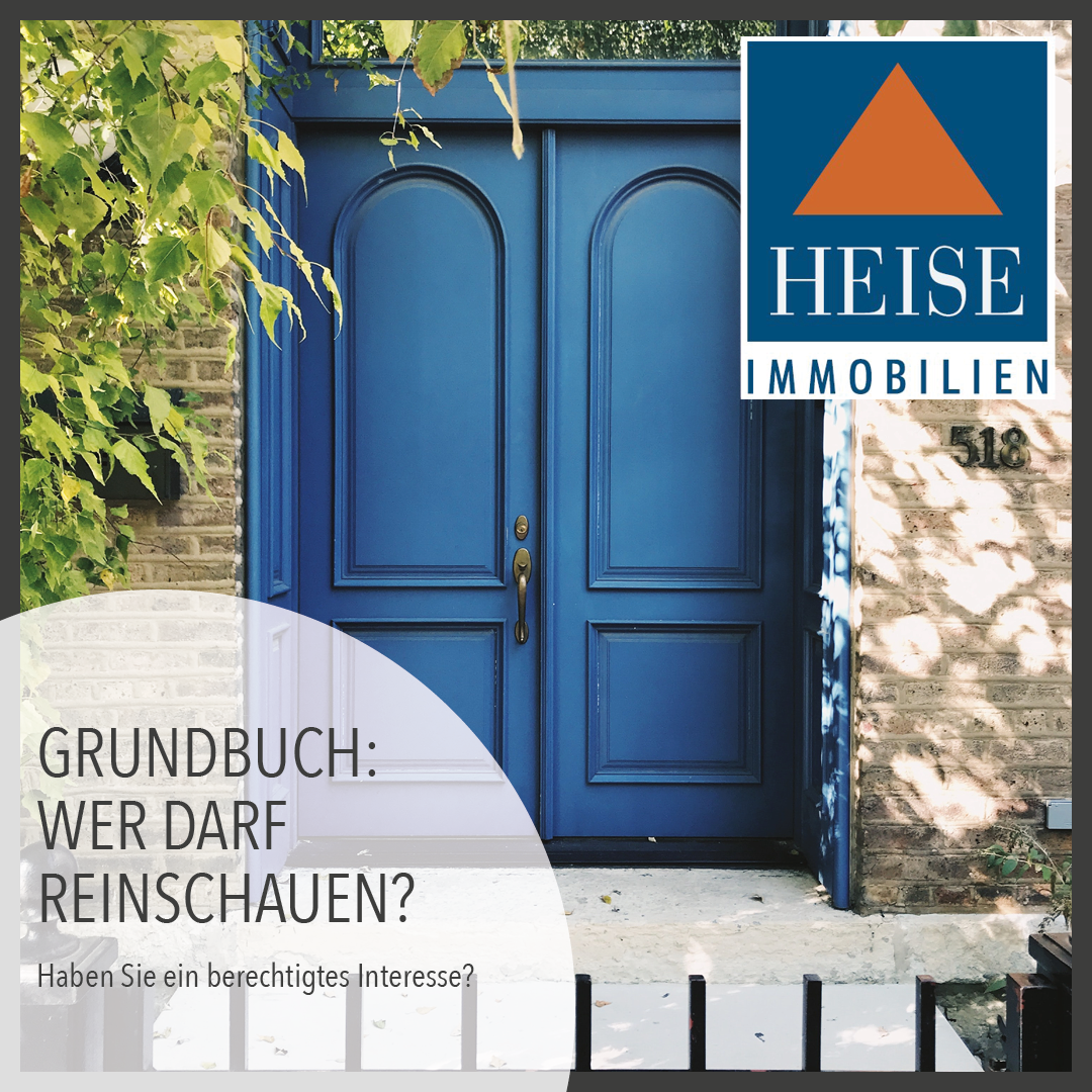 Foto Grundbuch: Wer darf reinschauen?